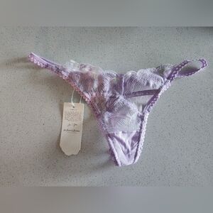 For Love & Lemons Purple Panties New